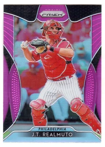 2019 PANINI PRIZM #89 J.T. REALMUTO PINK PRIZM - Picture 1 of 1