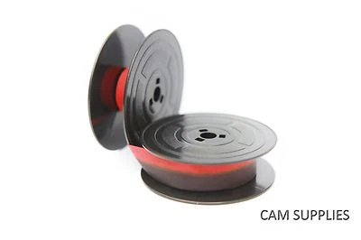 OLIVETTI LETTERA 25 BLACK OR BLACK/RED TOP QUALITY 10 METRE TYPEWRITER RIBBON - Image 1 of 2