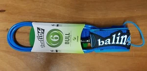 NEW Balin Bull Double Swivel 6ft Legrope Surfboard Surf Leash Leg Rope Leggie - Picture 1 of 4
