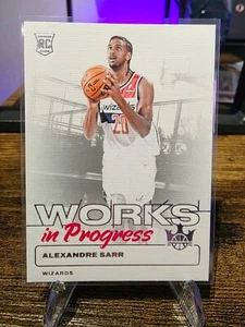 Alexandre Sarr 2024-25 Panini Court Kings Works in Progress RC #29 - Picture 1 of 2