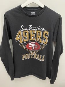 Vintage Style Junkfood San Fransisco 49ers Football Long Sleeve Shirt Size Small - Picture 1 of 7