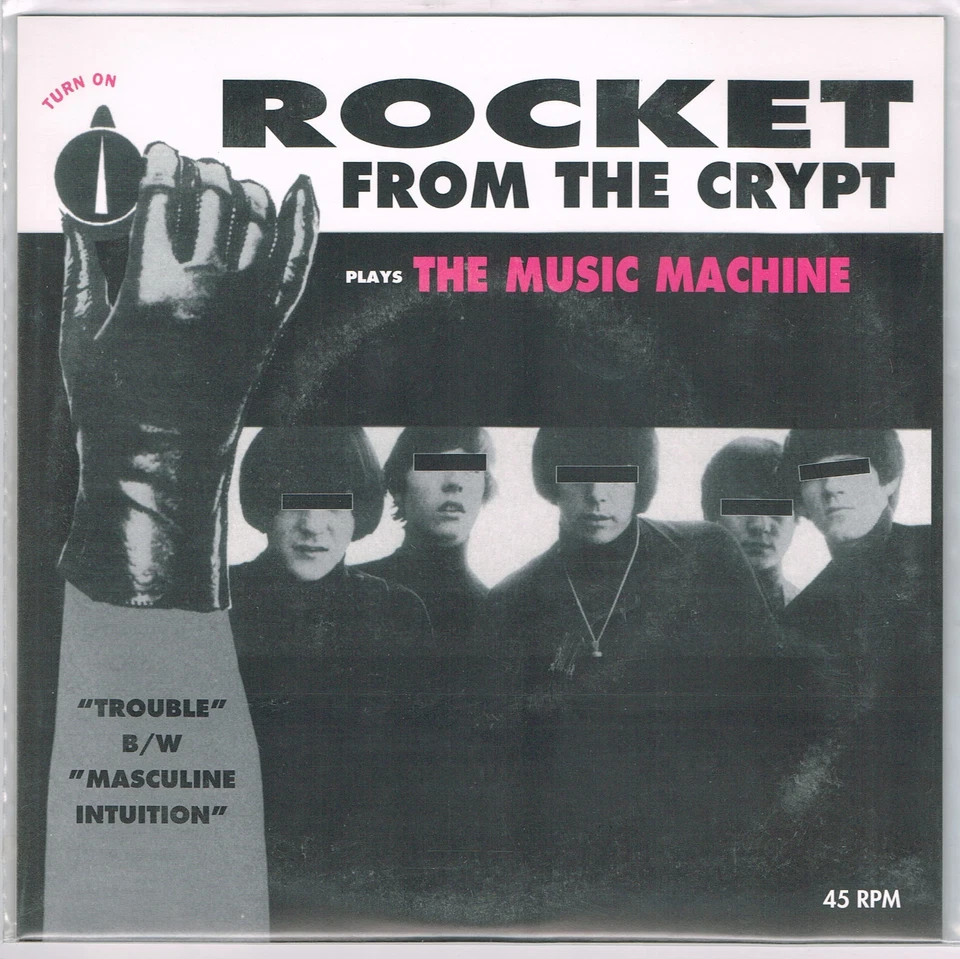 ROCKET FROM THE CRYPT 'Plays Music Machine 7" New Hot Snakes murder city devils - Image 1 of 1