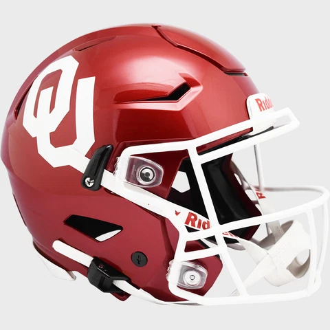 OKLAHOMA SOONERS NCAA Riddell SPEEDFLEX Authentic Gameday Football Helmet Cover