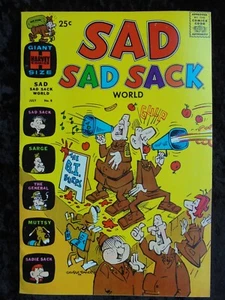 SAD SAD SACK WORLD #8 HIGH GRADE SILVER AGE HARVEY FILE COPY CGC IT!  - Picture 1 of 2