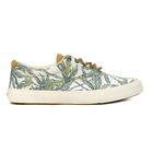 Sperry Men's SeaCycled Striper II CVO Palms/White Canvas Sneakers STS25133