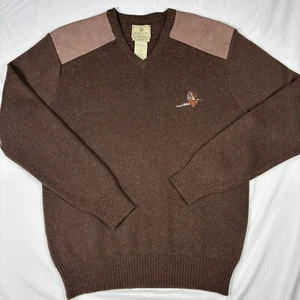 Beretta Sweater Mens Mens Medium Wool Blend Hunting Shooting Embroidered - Picture 1 of 7
