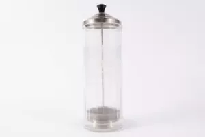 Vintage Barbizid Glas Desinfektionsmittel Glas 11 1/4" Glas Made in Canada E14 - Bild 1 von 6