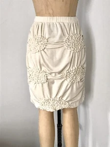 Xiao StudioIvory Ruffled Wool Skirt,Assembly New York,Maryam Nassir Zadeh - Picture 1 of 10