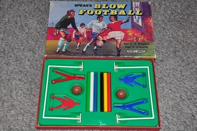 Vintage Blow Football by Spears Games - 100% Complete - Image 1 of 4