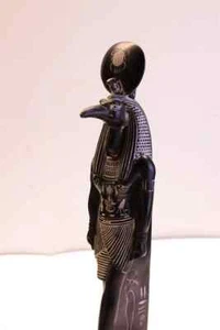 Maravillosa estatua egipcia antigua de Thoth, Dios de la Luna, dios egipcio de la sabiduría - Imagen 1 de 5