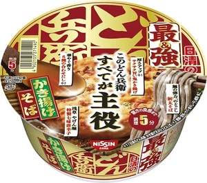 NISSIN DONBEI Soba Noodles Tempura Soy Sauce Instant Soup Cup Food Japanese 101g - Picture 1 of 76