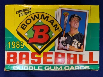 1989 年 Bowman 棒球盒全新 — 第 1/4 张图片