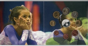 GRECIA 2011 - Juego de monedas de euro oficiales - Olimpiadas especiales incluyendo plata 10 euros - Imagen 1 de 3
