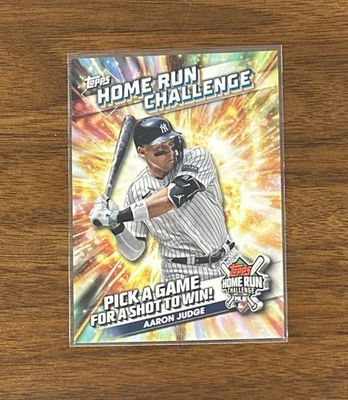 2024 Topps Aaron Judge Home Run Challenge (Series One) #HRC-17 New York Yankees - Image 1 of 2
