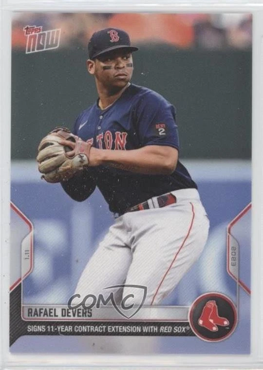 2022 Topps Now Off-Season /461 Rafael Devers #OS-56 - Image 1 of 2
