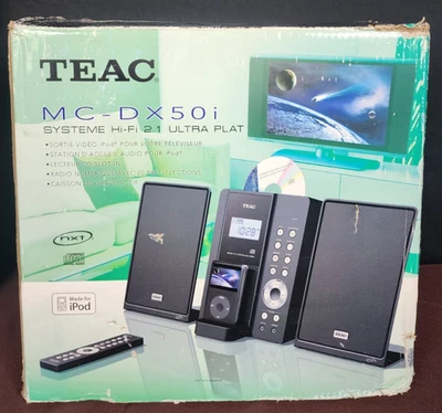 TEAC MC-DX50i Open Box New - Image 1 of 4
