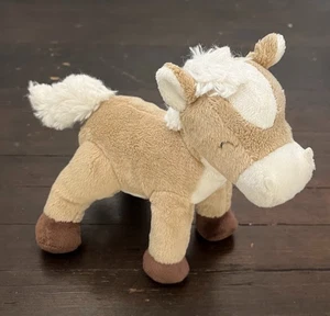 Carters Peluche Cavallo Pony Marrone Marrone Marrone Palomino Bianco Principale 67071 Giocattolo Morbido - Foto 1 di 6