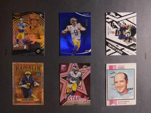 Los Angeles Rams Special 6 Card Lot - With Matthew Stafford /299 Card - Picture 1 of 2