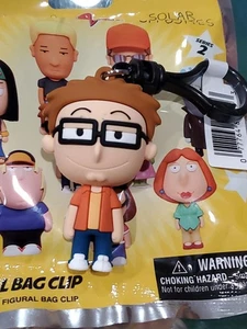 American Dad! Steve Smith Bolso Ciego Figura Clip FX Fox NUEVO Serie 2 Llavero - Imagen 1 de 2