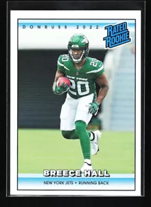 Breece Hall 2022 NFL Instant Rated Rookie Retro RC #RR13 /4094 - Picture 1 of 2