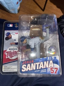 McFARLANE JOHAN SANTANA MINNESOTA TWINS SERIES 15 FIGURE MLB BASEBALL MIB - Picture 1 of 10