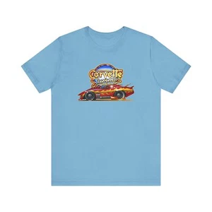Corvette Summer Concept Art Kurzarm-T-Shirt 12 Farben - Bild 1 von 48