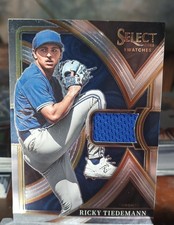 Bluejays Ricky Tiedemann 2023 Panini Select Swatches Trading Card /199