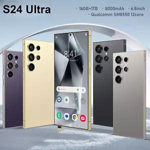 Smartphone S24 Ultra Android 6.8'' HD Desbloqueado Global 16+1TB 8000mAh Doble SIM - Imagen 1 de 32