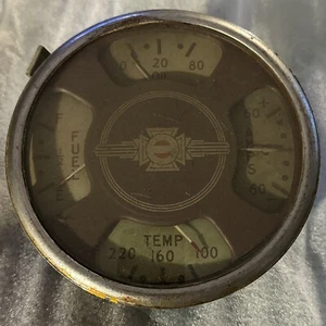 VINTAGE 1953 STEWART WARNER AMERICAN LAFRANCE FIRE TRUCK GAUGES OIL TEMP FUEL - Bild 1 von 10