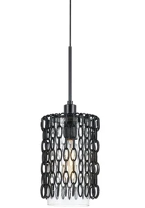 Cal Lighting Braccino Chained Light 9" Iron Chandelier (NO Bulbs) $269 Retail - Picture 1 of 3