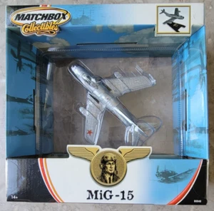 Vintage New 2003 Matchbox Collectibles Diecast Russian MiG-15 Jet Fighter B6940 - Picture 1 of 11