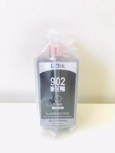 NEW LxTek 902 XL Black Ink Printer Cartridge - Picture 1 of 3