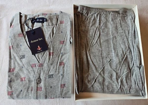 Pyjama ouvert gris neuf taille 6 marque Armor-Lux (vt) - Imagen 1 de 3
