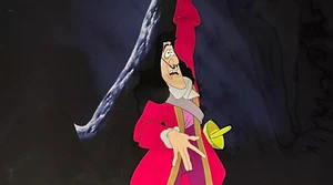 Disney Peter Pan Captain Hook 1953 producción original animación dibujo celular - Imagen 1 de 1