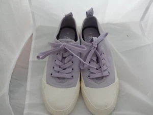 AIGLE FORM SNEAKER TRAINERS PURPLE SIZE 38. CANVAS NEW - Picture 1 of 7