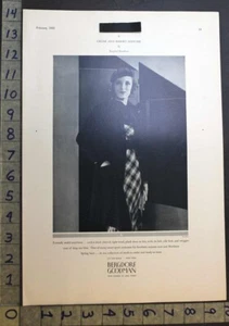 1933 MUJER MODA BERGDORF GOODMAN DEPORTE CRUCERO RESORT DISFRAZ YORK ANUNCIO 33980 - Imagen 1 de 1