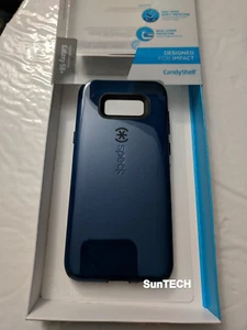 SPECK SAMSUNG GALAXY 8+ CANDYSHELL GRIP CASE DARK BLUE NEW! (Fast Shipping!) - Picture 1 of 8