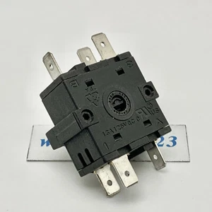 Interruptor giratorio FZ31-9 HUALILAI 6 pines 5 posiciones adecuado para COUSS CO-3501 - Imagen 1 de 4