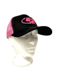 Mossy Oak Damen pink/schwarz Netz verstellbar Angeln Outdoor Kappe Mütze OSFM - Neu mit Etikett - Bild 1 von 9