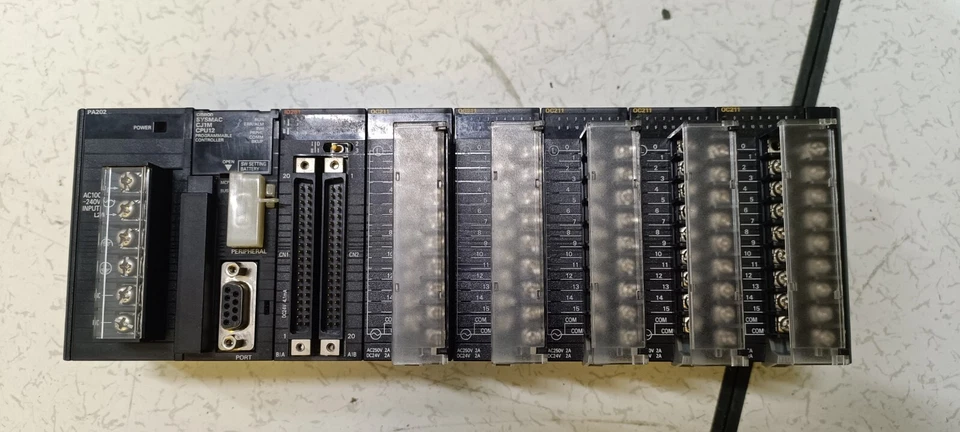 OMRON SYSMAC CJ1W - PA202 PLC controller 1set - Image 1 of 4