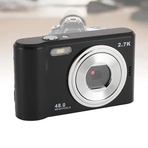 Digital Camera HD 1080P 48MP 2.4'' TFT LCD Display Screen 8X Zoom Anti-Shake New - Picture 1 of 16