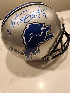 Mathew Stafford Detroit Lions full size signed helmet , JSA - Picture 1 of 7