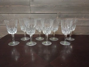 8er Set Waterford Kristall Lismore Kelche - Bild 1 von 8