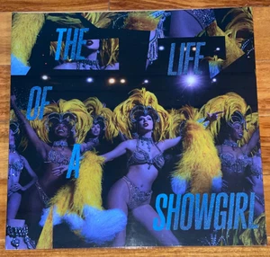 RARE TAYLOR SWIFT THE LIFE OF A SHOWGIRL LAKESIDE BEACH BLUE SPARKLE VINYL OOP - Picture 1 of 8