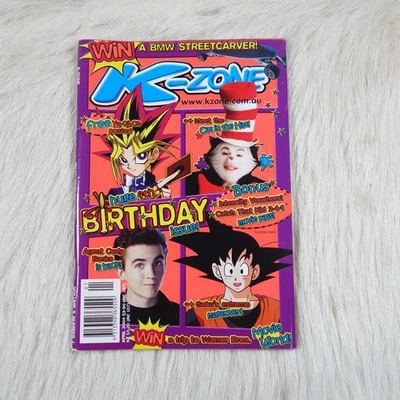 Revista kzone gato en el sombrero yugioh dragon ball z malcolm en el medio Foto 1 de 4