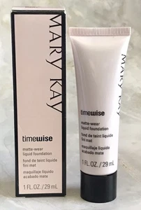 New In Box Mary Kay Matte Wear Foundation Ivory 5 #038754 Combo / Oily Fast Ship - Picture 1 of 2