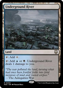 Underground River 400 MTG Commander M3C raro NP - Imagen 1 de 1