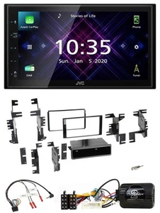 JVC DAB 2DIN Lenkrad Bluetooth USB Autoradio für Nissan Cube Frontier Juke Navar - Bild 1 von 11