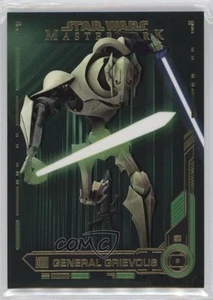 2019 Topps Star Wars Masterwork Green 15/99 General Grievous #72 1cc7 - Picture 1 of 3