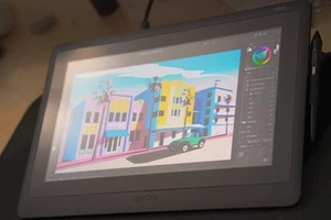 Écran stylet créatif 16 pouces Wacom Cintiq DTK1660K0A - Noir - Peu utilisé - Photo 1/8